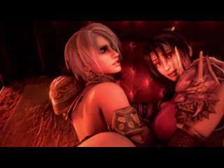 two sluts from soul calibur were fucked